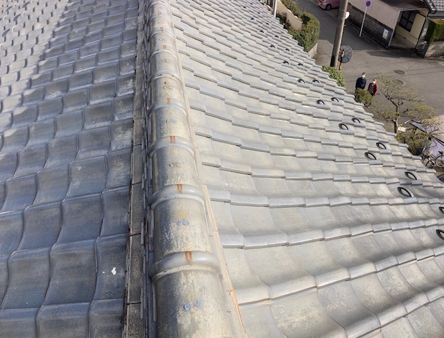 瓦屋根全体・別角度